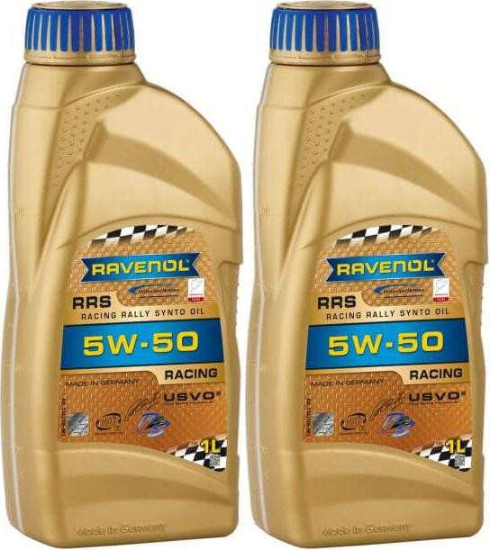 Ravenol RRS RACING RALLYE SYNTO SAE 5W50 Motoröl 2x 1l = 2 Liter