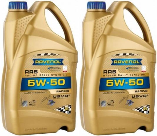 Ravenol RRS RACING RALLYE SYNTO SAE 5W50 Motoröl 2x 5 = 10 Liter