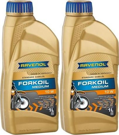 Ravenol FORKOIL Medium 10W Gabel-Öl 2x 1l = 2 Liter