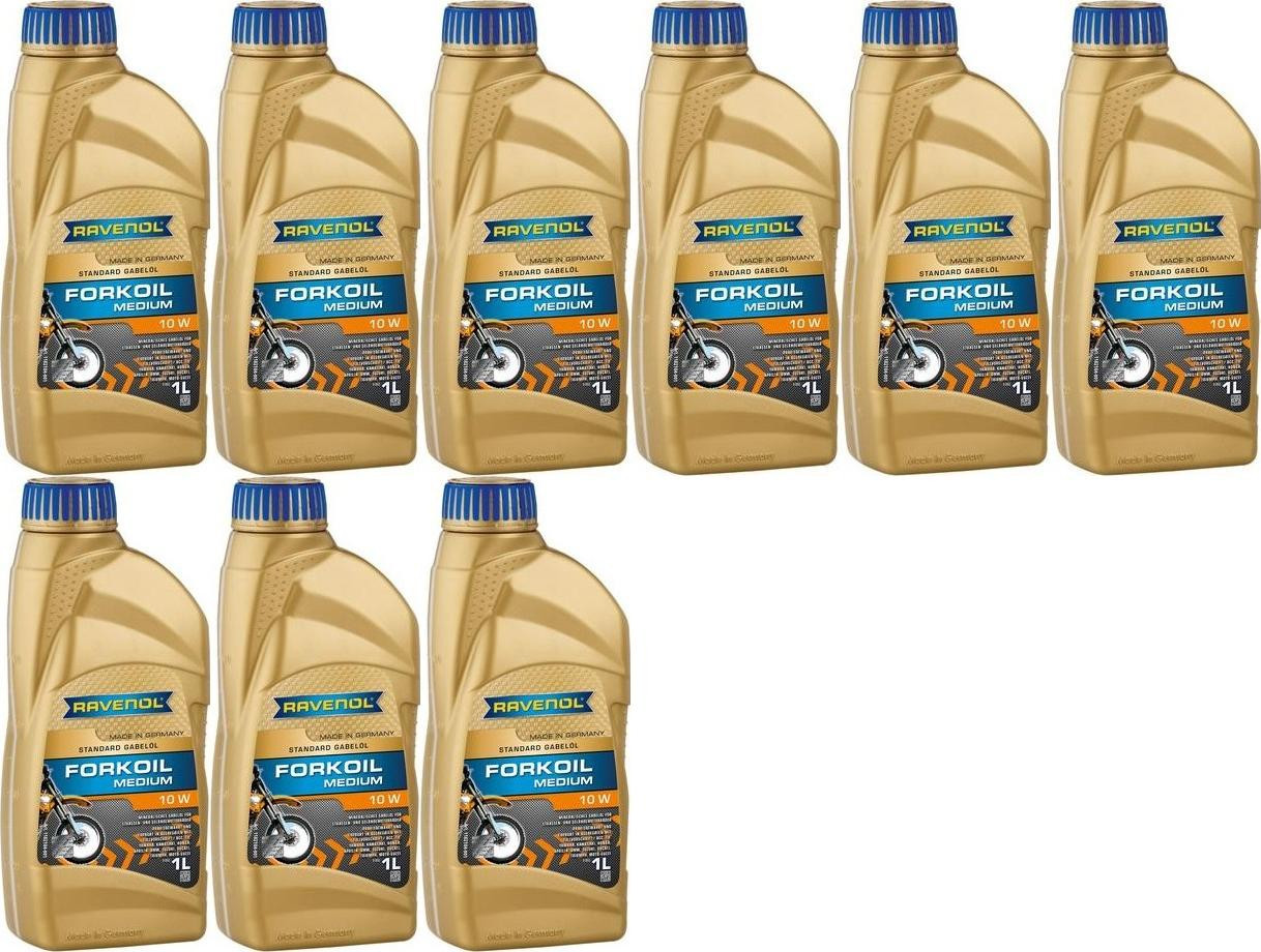 Ravenol FORKOIL Medium 10W Gabel-Öl 9x 1l = 9 Liter