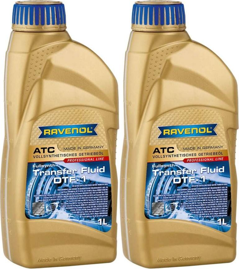RAVENOL Getriebeöl ATC Transfer Fluid DTF-1 1 Liter 2x 1l = 2 Liter