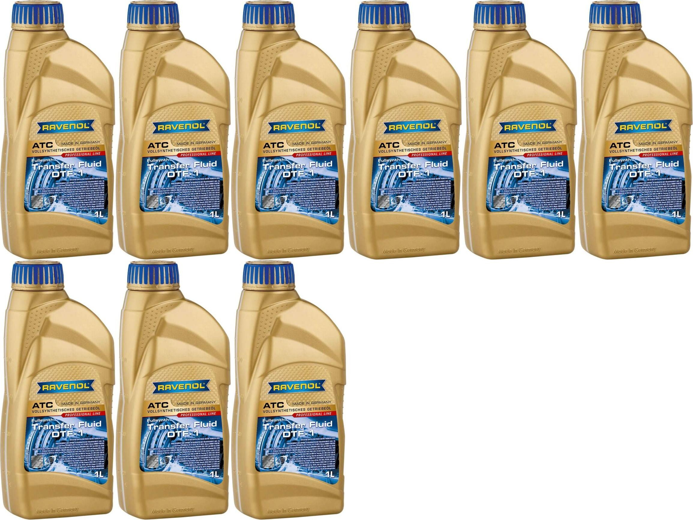 RAVENOL Getriebeöl ATC Transfer Fluid DTF-1 1 Liter 9x 1l = 9 Liter