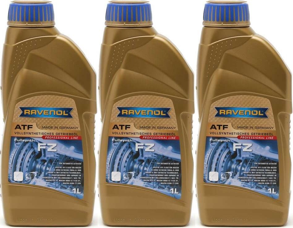 Ravenol ATF FZ (MAZDA 6-Gang SKYACTIV Technologie) 3x 1l = 3 Liter