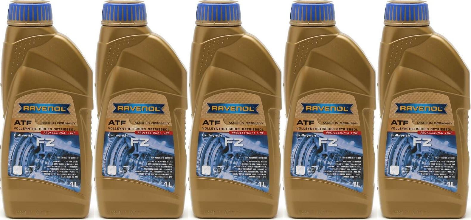 Ravenol ATF FZ (MAZDA 6-Gang SKYACTIV Technologie) 5x 1l = 5 Liter
