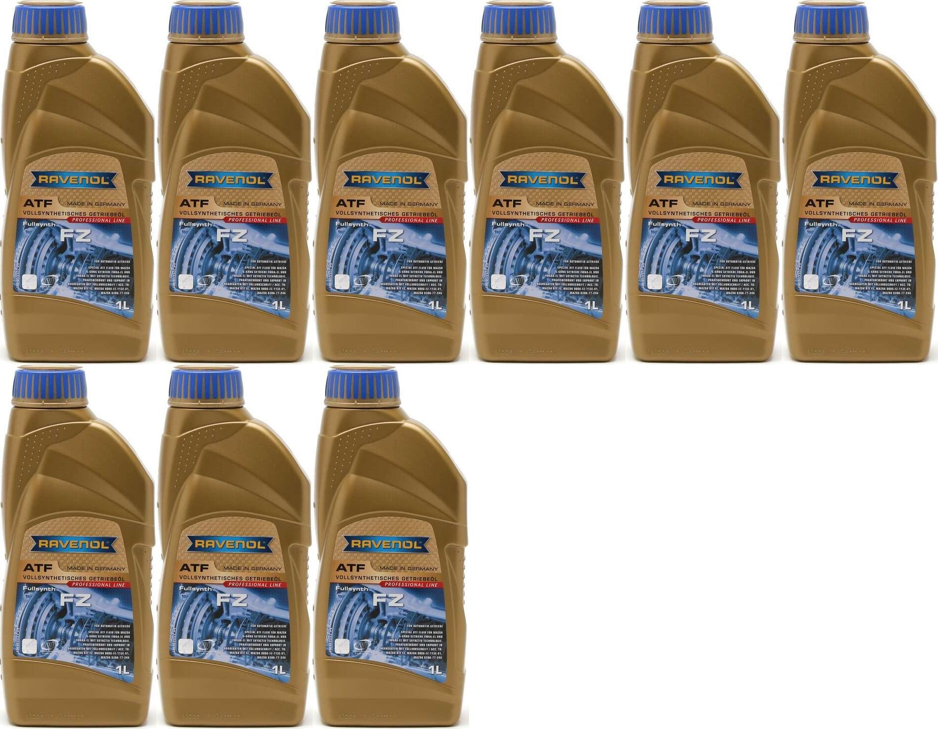 Ravenol ATF FZ (MAZDA 6-Gang SKYACTIV Technologie) 9x 1l = 9 Liter
