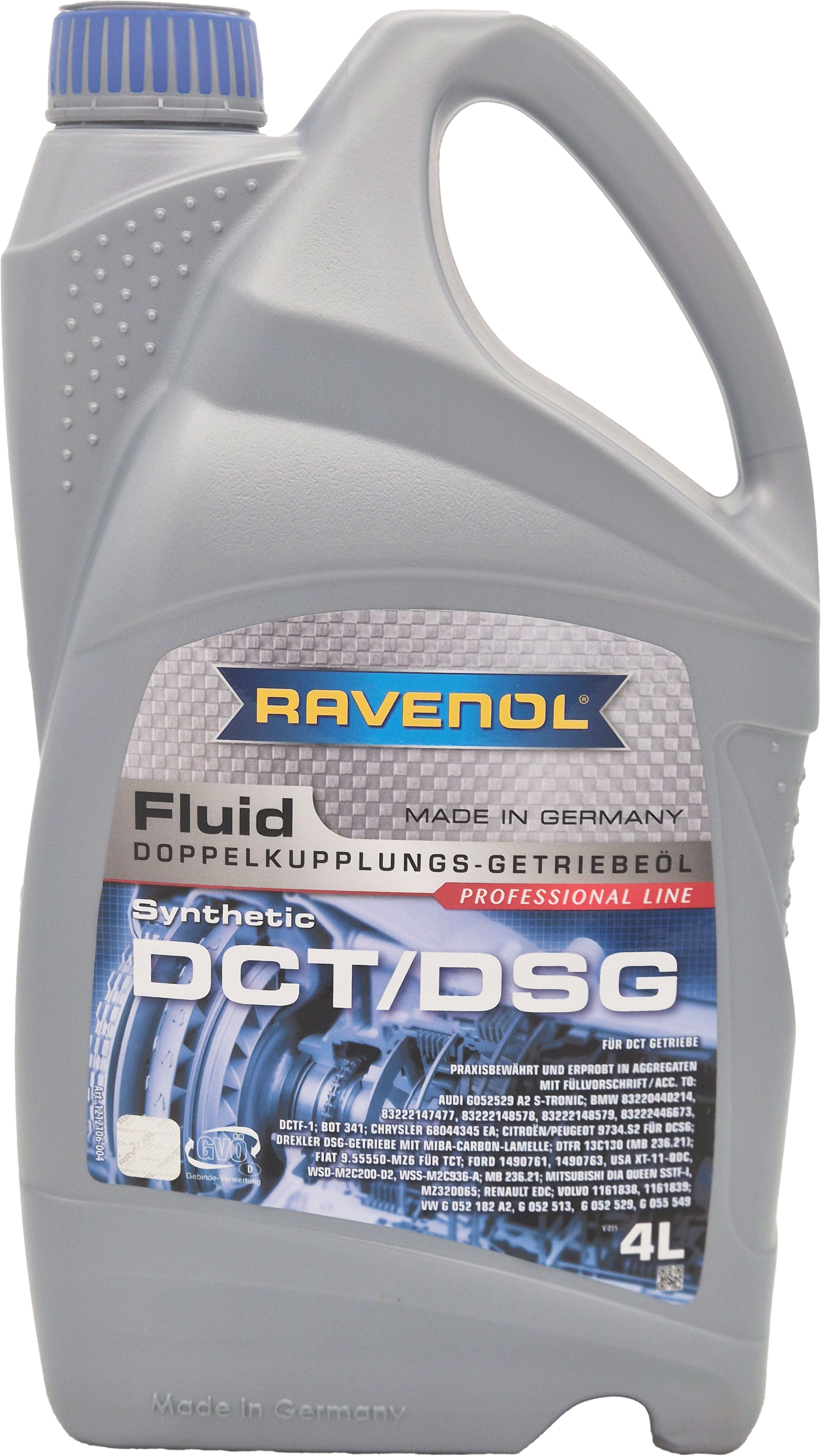 RAVENOL DCT/DSG Getriebe Fluid 4 Liter Kanister