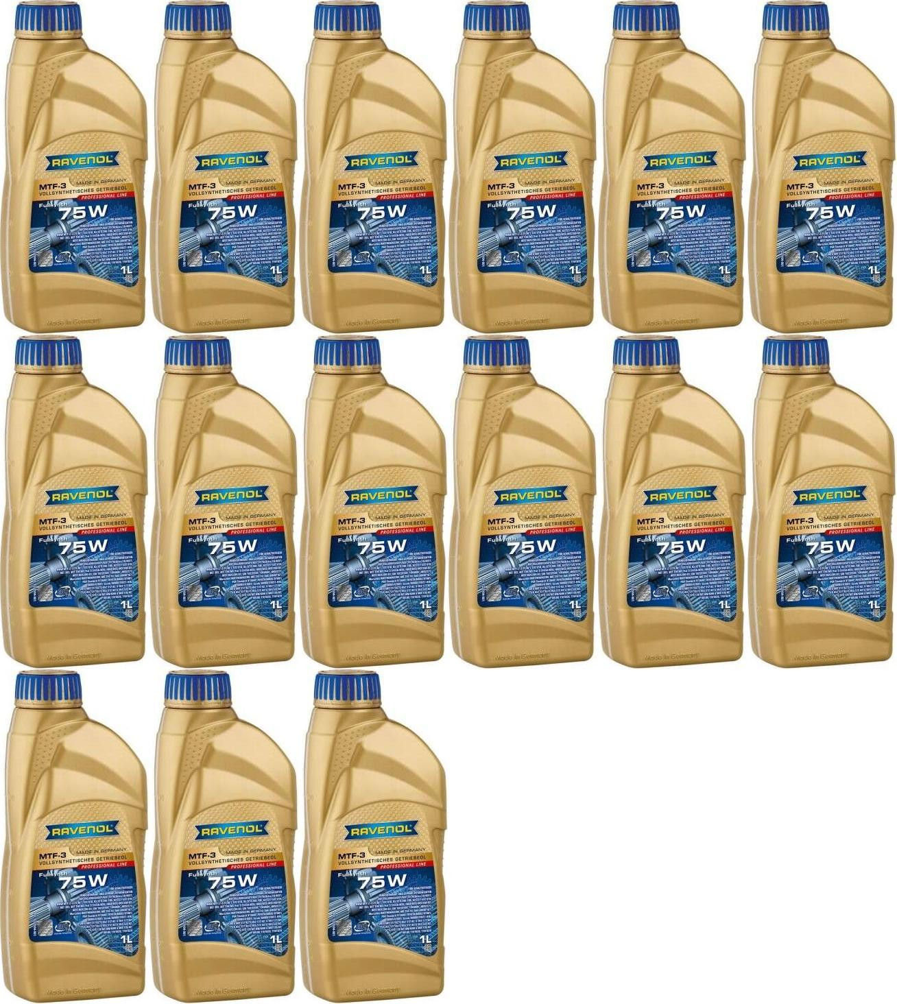 RAVENOL MTF-3 SAE 75W 1 Liter 15x 1l = 15 Liter