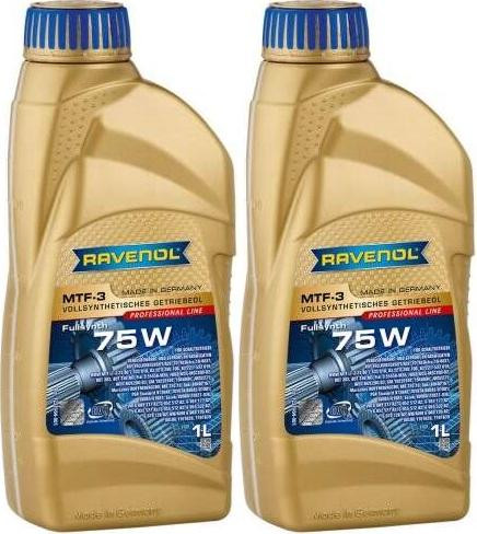 RAVENOL MTF-3 SAE 75W 1 Liter 2x 1l = 2 Liter