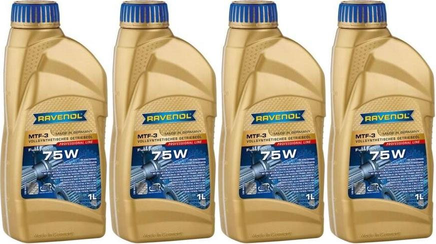 RAVENOL MTF-3 SAE 75W 1 Liter 4x 1l = 4 Liter