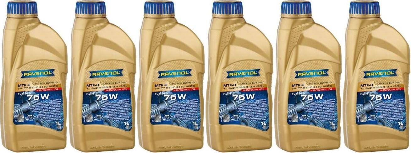 RAVENOL MTF-3 SAE 75W 1 Liter 6x 1l = 6 Liter