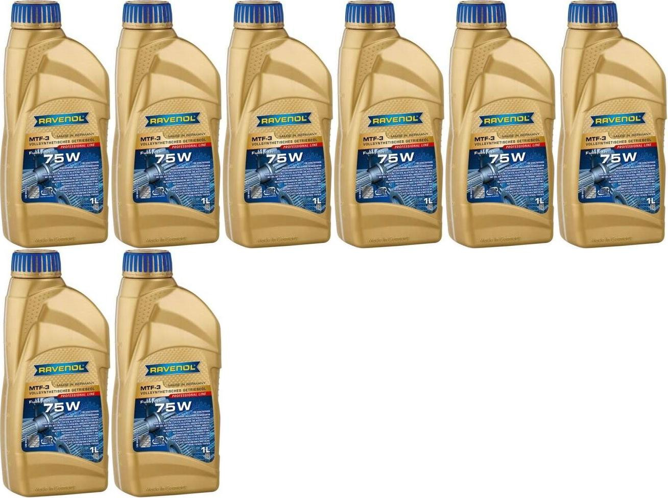 RAVENOL MTF-3 SAE 75W 1 Liter 8x 1l = 8 Liter