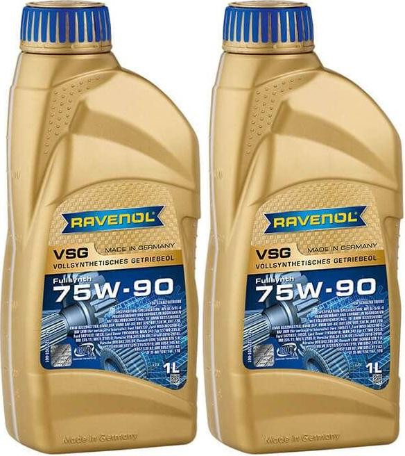 RAVENOL VSG SAE 75W-90 Vollsynth. API GL-4/GL-5 1 Liter 2x 1l = 2 Liter