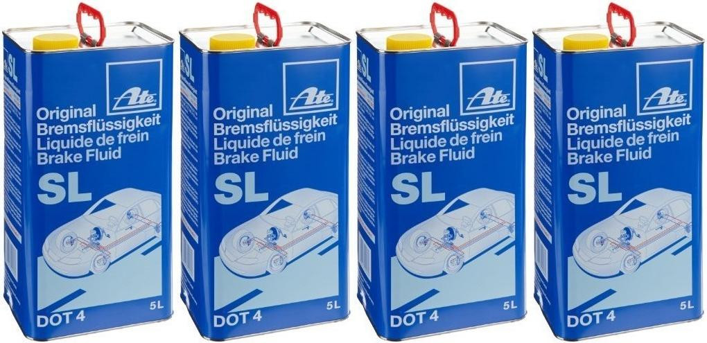 ATE Original Bremsflüssigkeit SL DOT 4 4x 5 = 20 Liter