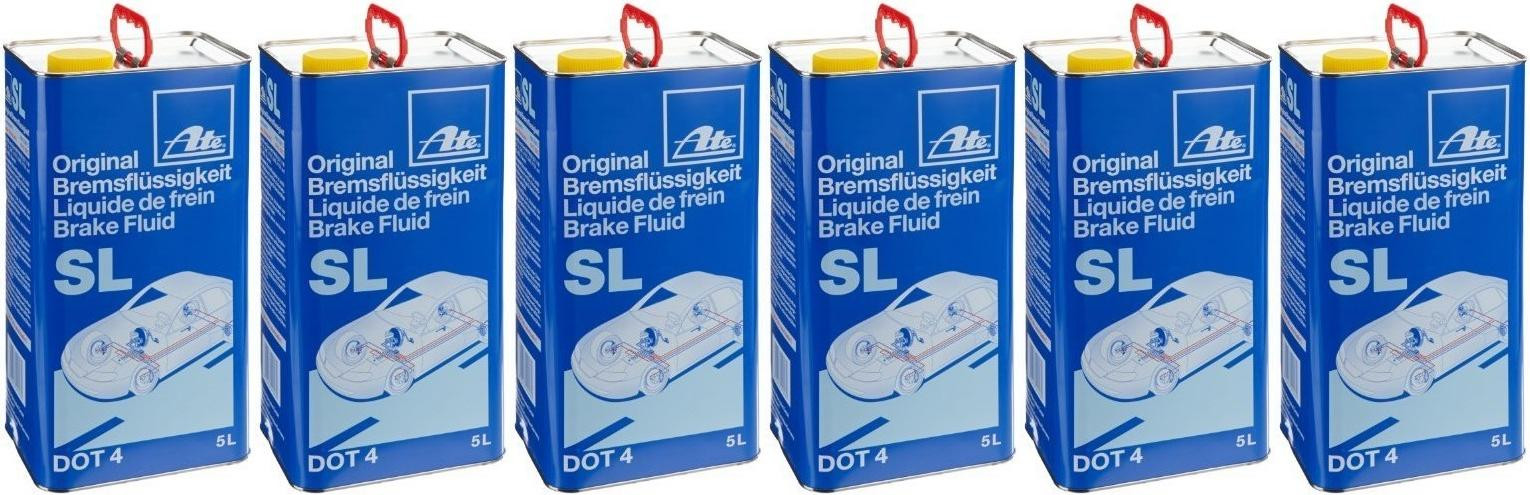 ATE Original Bremsflüssigkeit SL DOT 4 6x 5 = 30 Liter