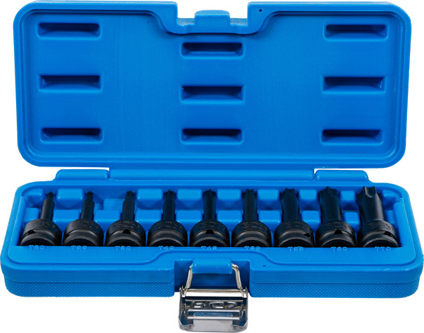 BGS Kraft-Bit-Einsatz-Satz | Antrieb Innenvierkant 12,5 mm (1/2