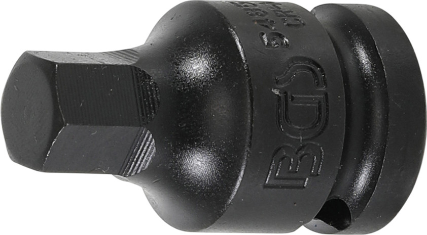BGS Kraft-Bit-Einsatz | Antrieb Innenvierkant 12,5 mm (1/2