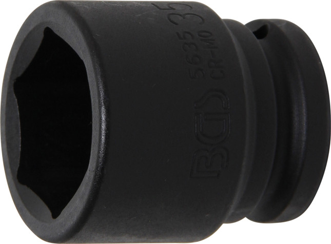 BGS Kraft-Steckschlüssel-Einsatz Sechskant | Antrieb Innenvierkant 20 mm (3/4