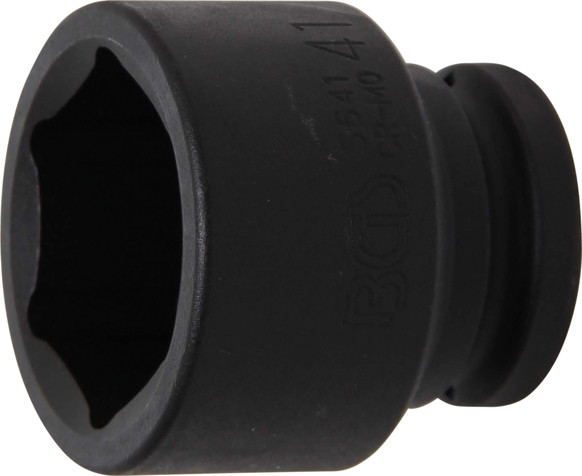 BGS Kraft-Steckschlüssel-Einsatz Sechskant | Antrieb Innenvierkant 20 mm (3/4