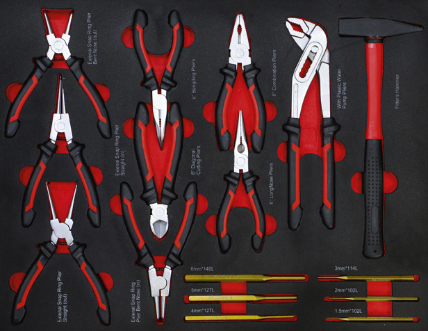 BGS Werkstattwagen | 6 Schubladen | 1 Seitentür | mit 158 Werkzeugen