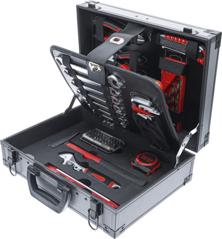 BGS Werkzeug-Satz im Alukoffer | mit 66 Werkzeugen
