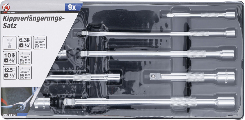 BGS Kippverlängerungs-Satz | 6,3 mm (1/4