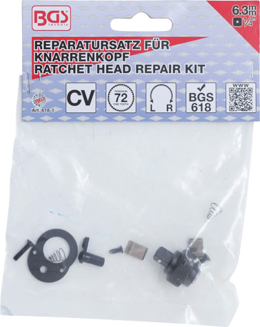 BGS Reparatursatz für Knarrenkopf | für Art. 618