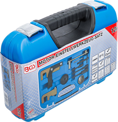 BGS Motor-Einstellwerkzeug-Satz | für Renault, Opel, Nissan | 12-tlg.