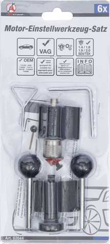 BGS Motor-Einstellwerkzeug-Satz | für VAG 1.4 / 1.6 / 1.9 / 2.0 SDI/TDI