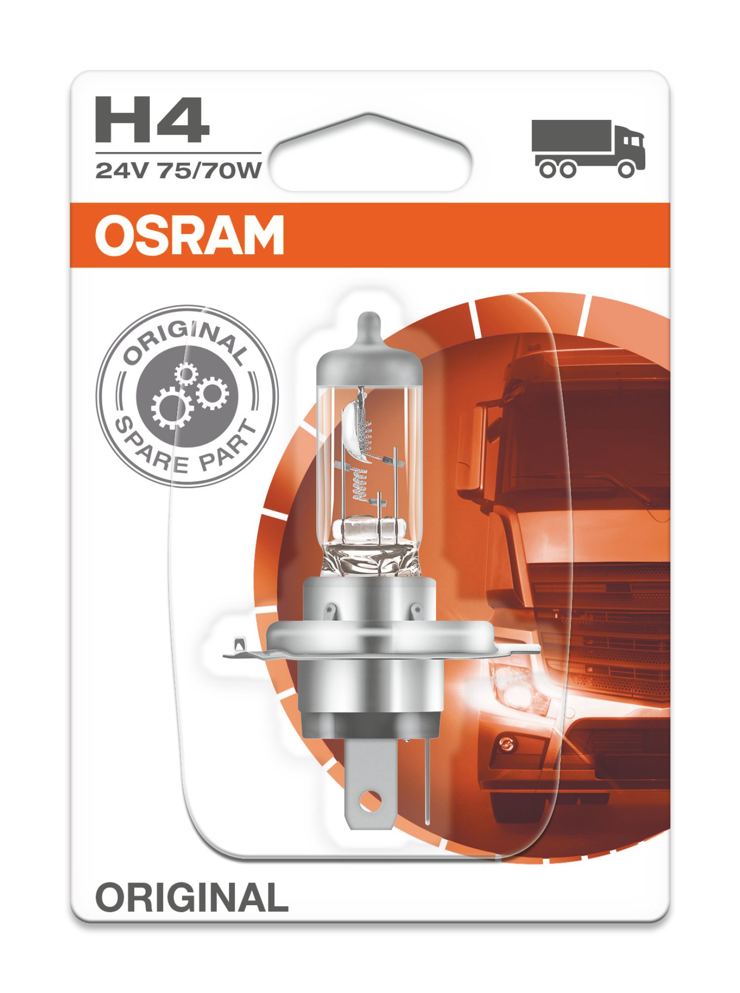 Osram H4 24V 75/70W P43T 1st. Blister Orginal Osram