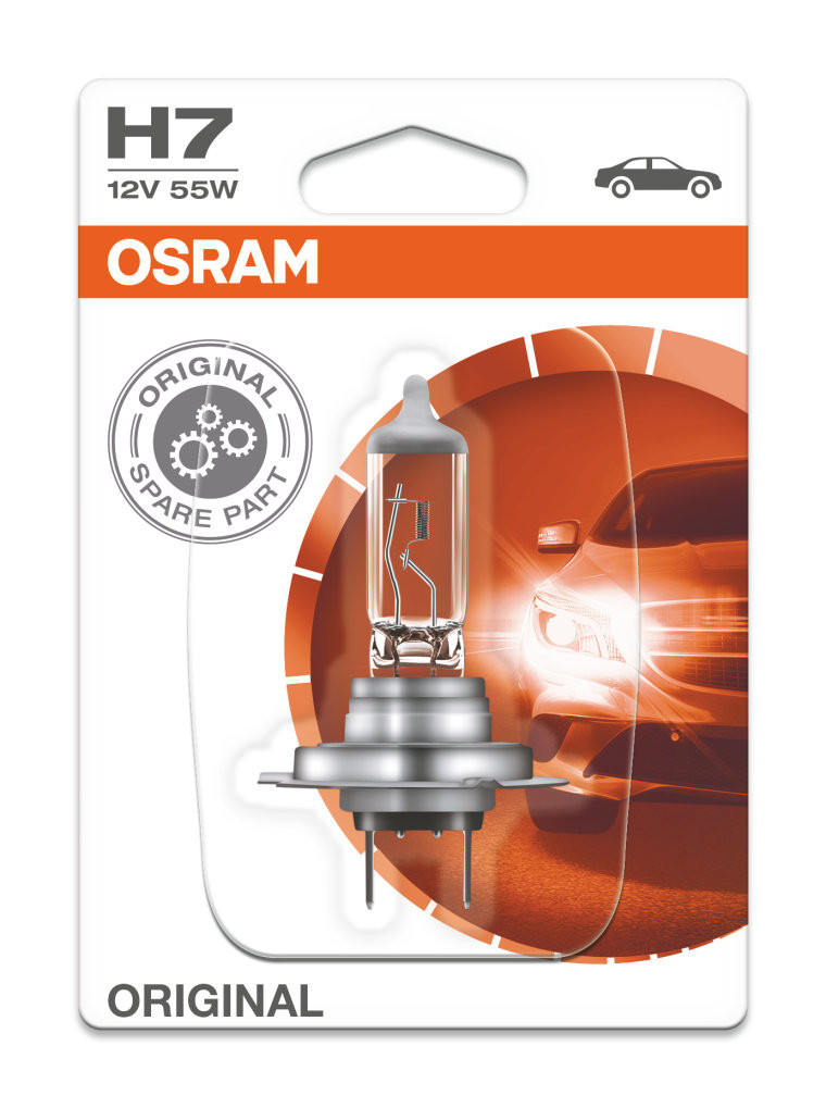 Osram Original Line Glühlampe H7 PX26d 12V 55W 1 Stück