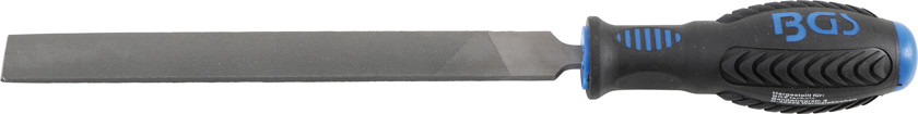 BGS Werkstattfeile | flachstumpf | Hieb 3 | 200 mm