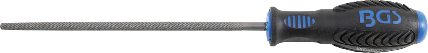 BGS Werkstattfeile | rund | Hieb 1 | 200 mm