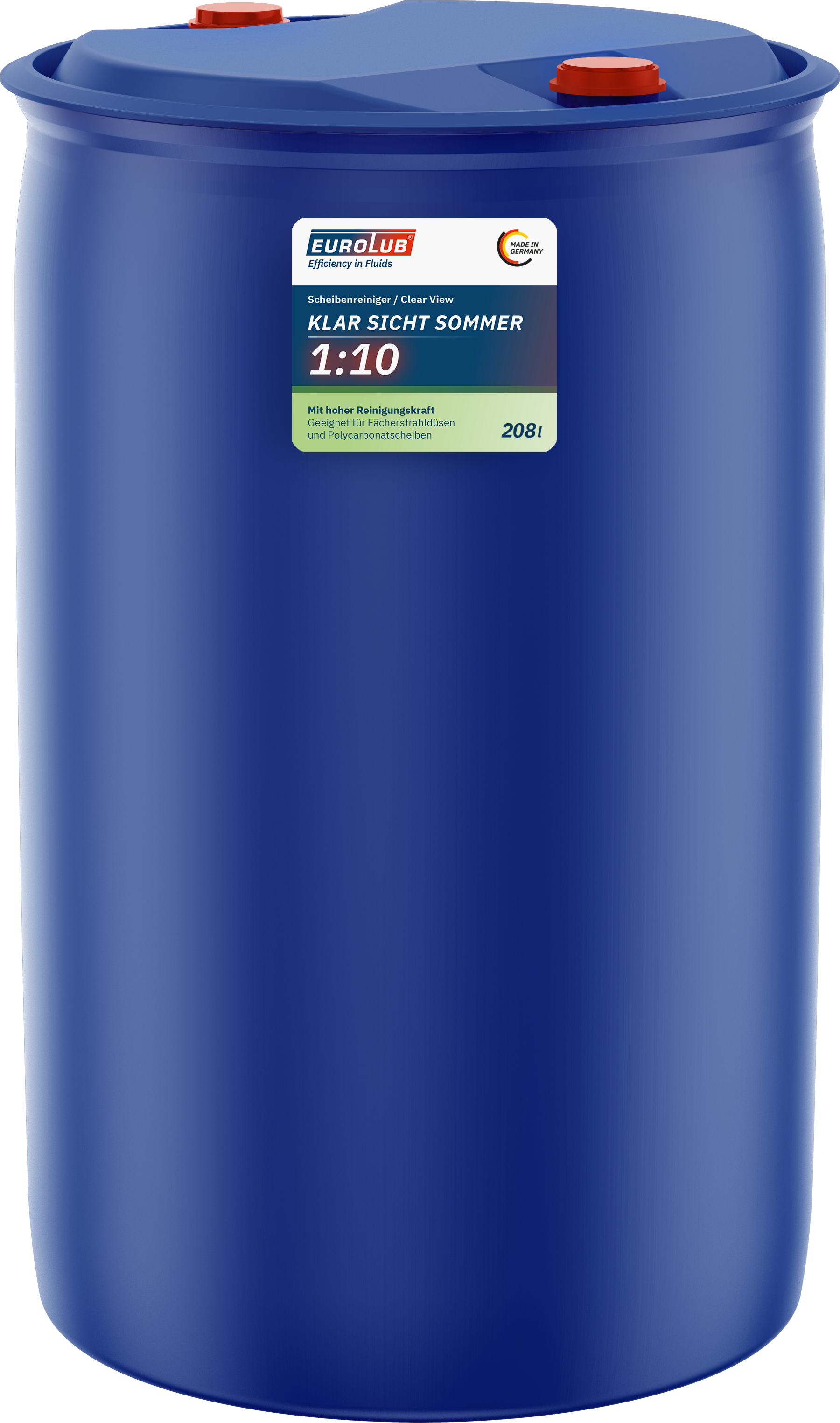 Eurolub Klar Sicht Sommer 1:10 Konzentrat 208l Fass