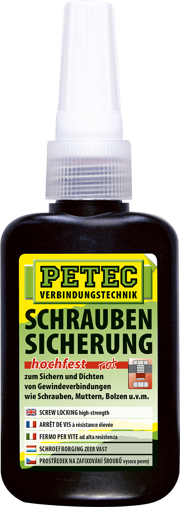 Petec 92050 Schraubensicherung hochfest 50g