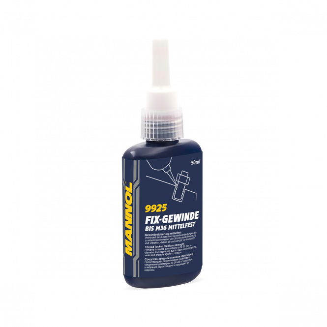 Mannol 9925 Fix-Gewinde mittelfest 50ml Flasche