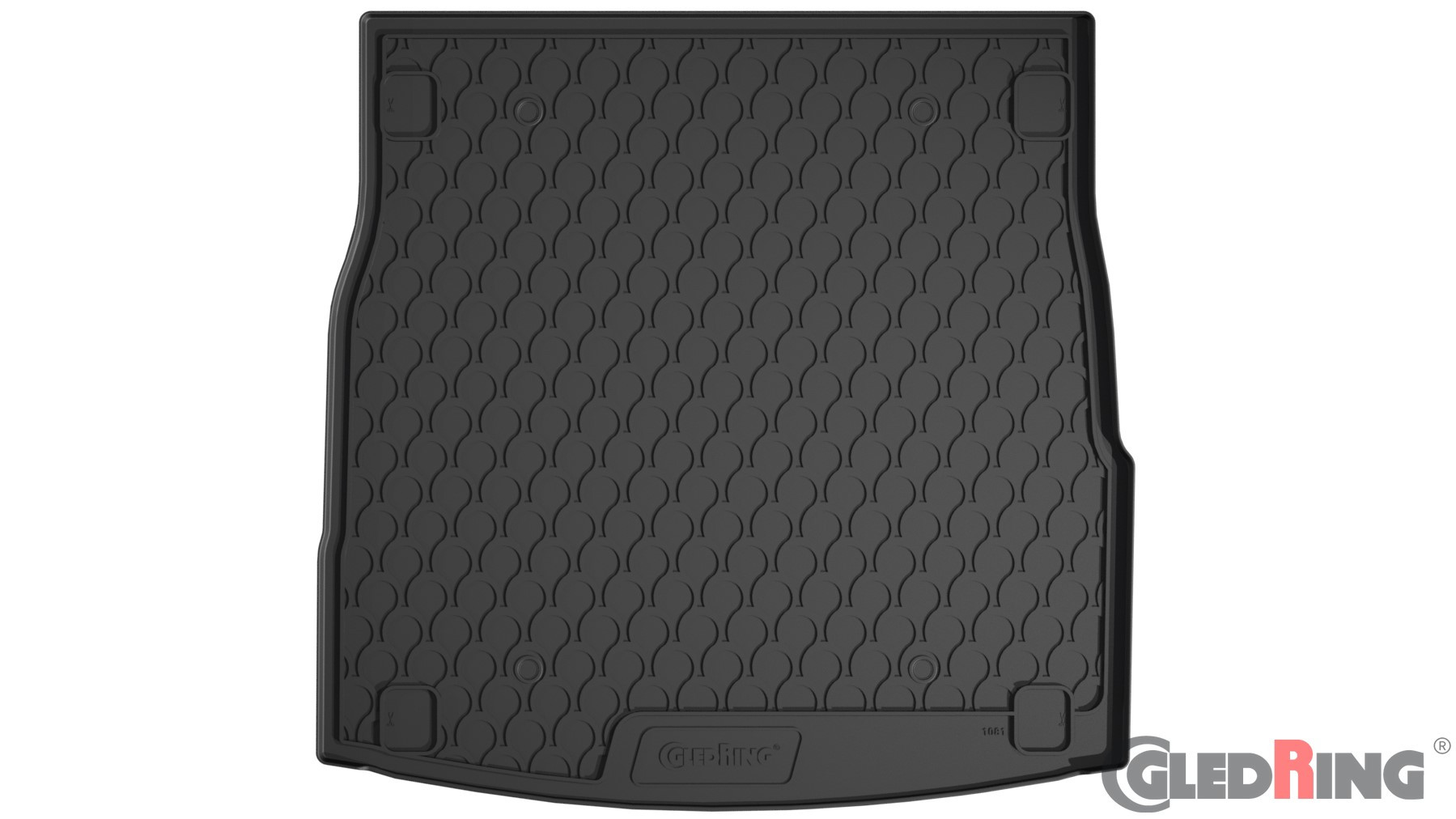 Original Gledring Premium Gummi Kofferraummatte - ALFA ROMEO Stelvio 2017->