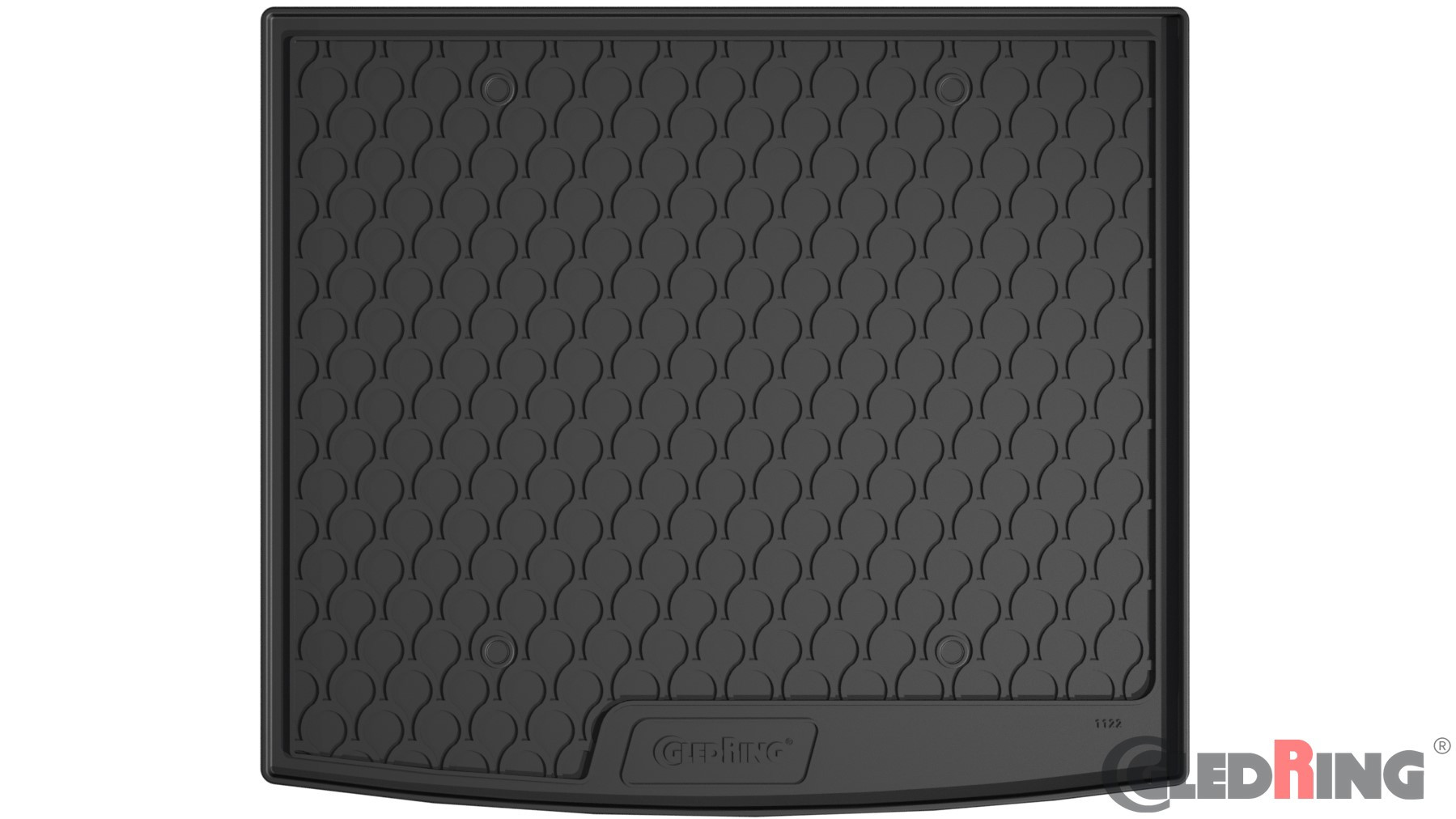 Original Gledring Premium Gummi Kofferraummatte - AUDI Q3 F3 (Oberer variabler Boden) 2019->