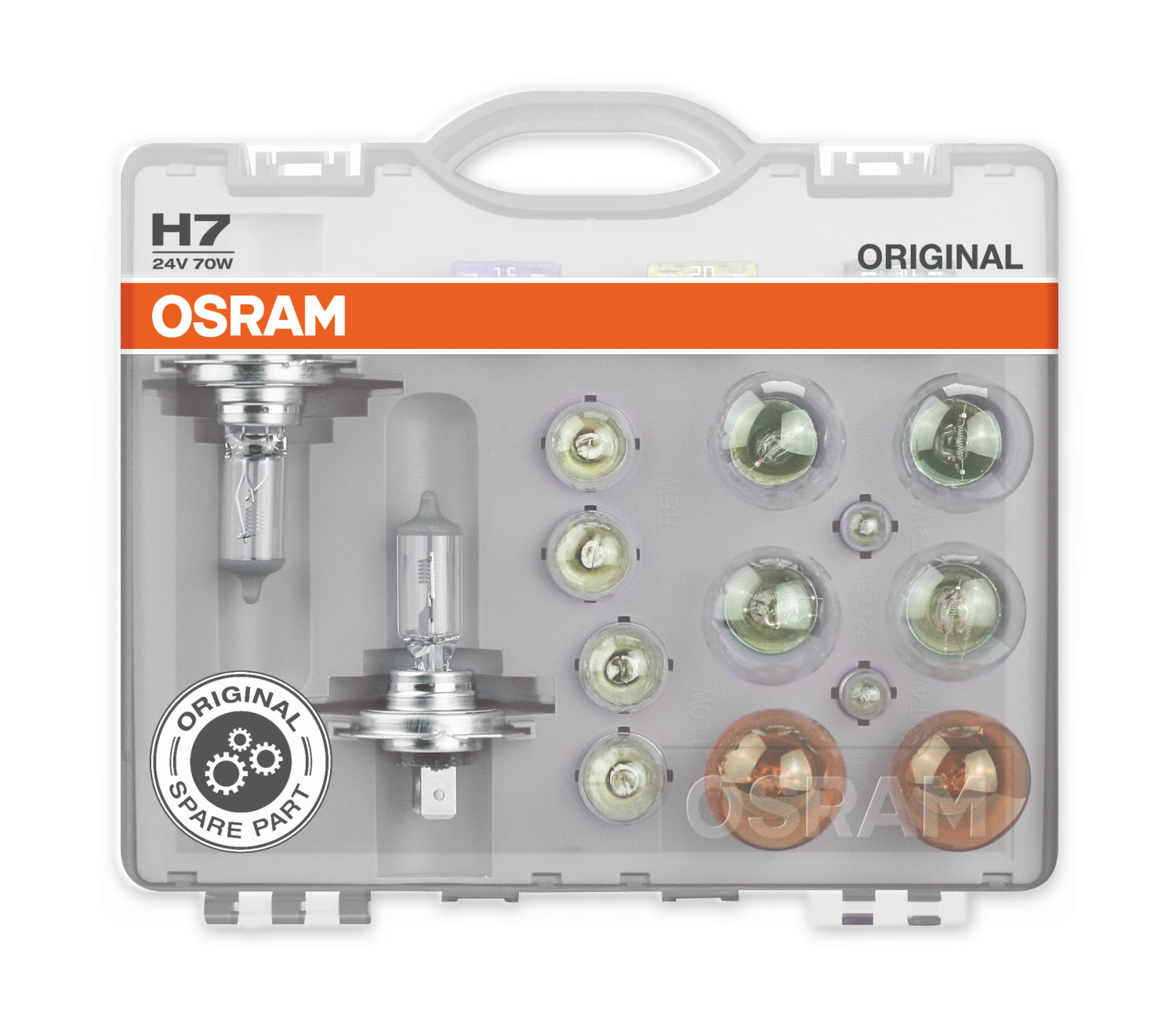 Osram H7 24V 70W div. Original Ersatzlampenbox