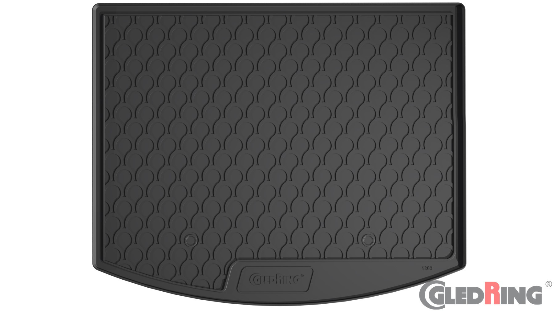 Original Gledring Premium Gummi Kofferraummatte - FORD Kuga (Oberer variabler Boden) 2013-2016/ Mod.2016-2020