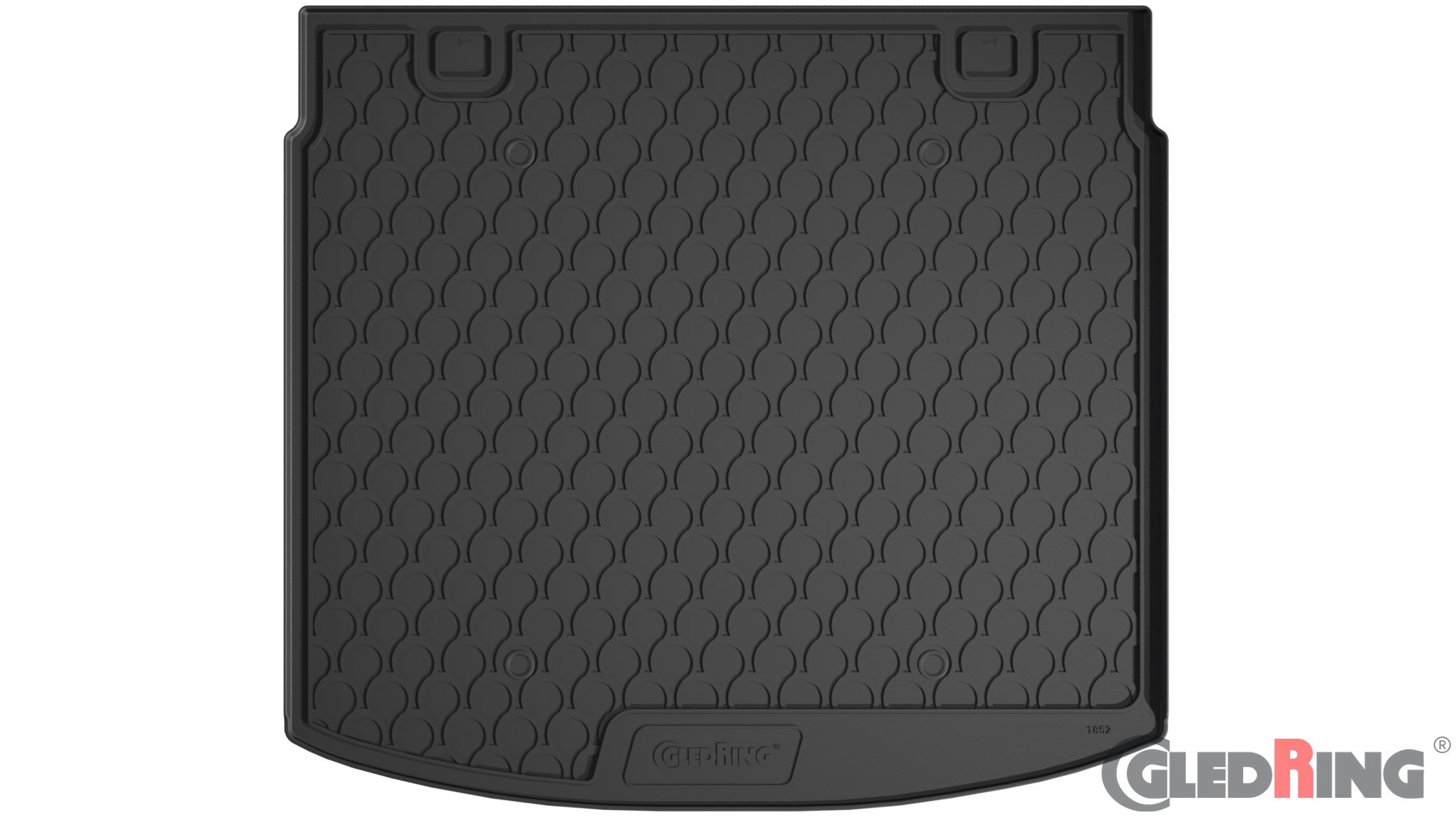 Original Gledring Premium Gummi Kofferraummatte - HONDA CR-V (Oberer variabler Boden) 09.2018-2022