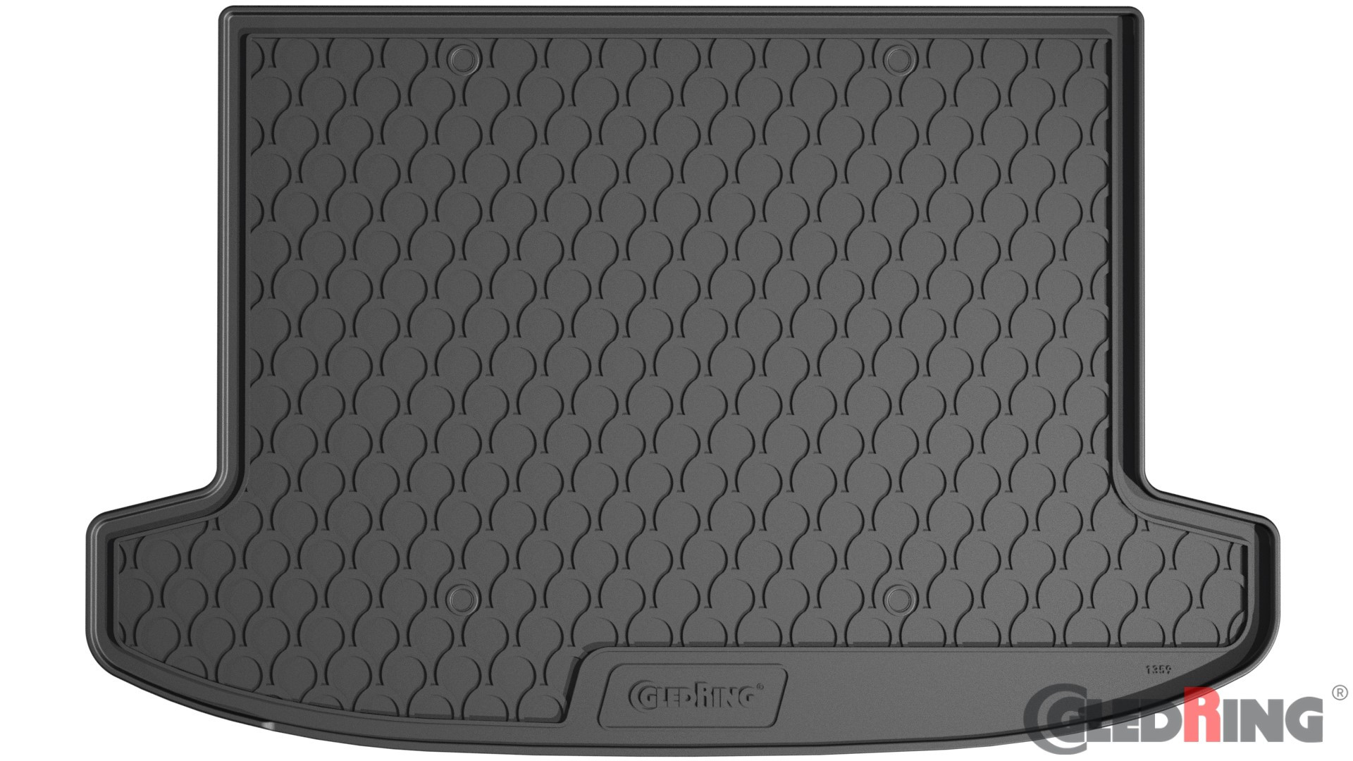 Original Gledring Premium Gummi Kofferraummatte - HYUNDAI Tucson (Oberer variabler Boden/ Ohne Subwoofer) 2020->