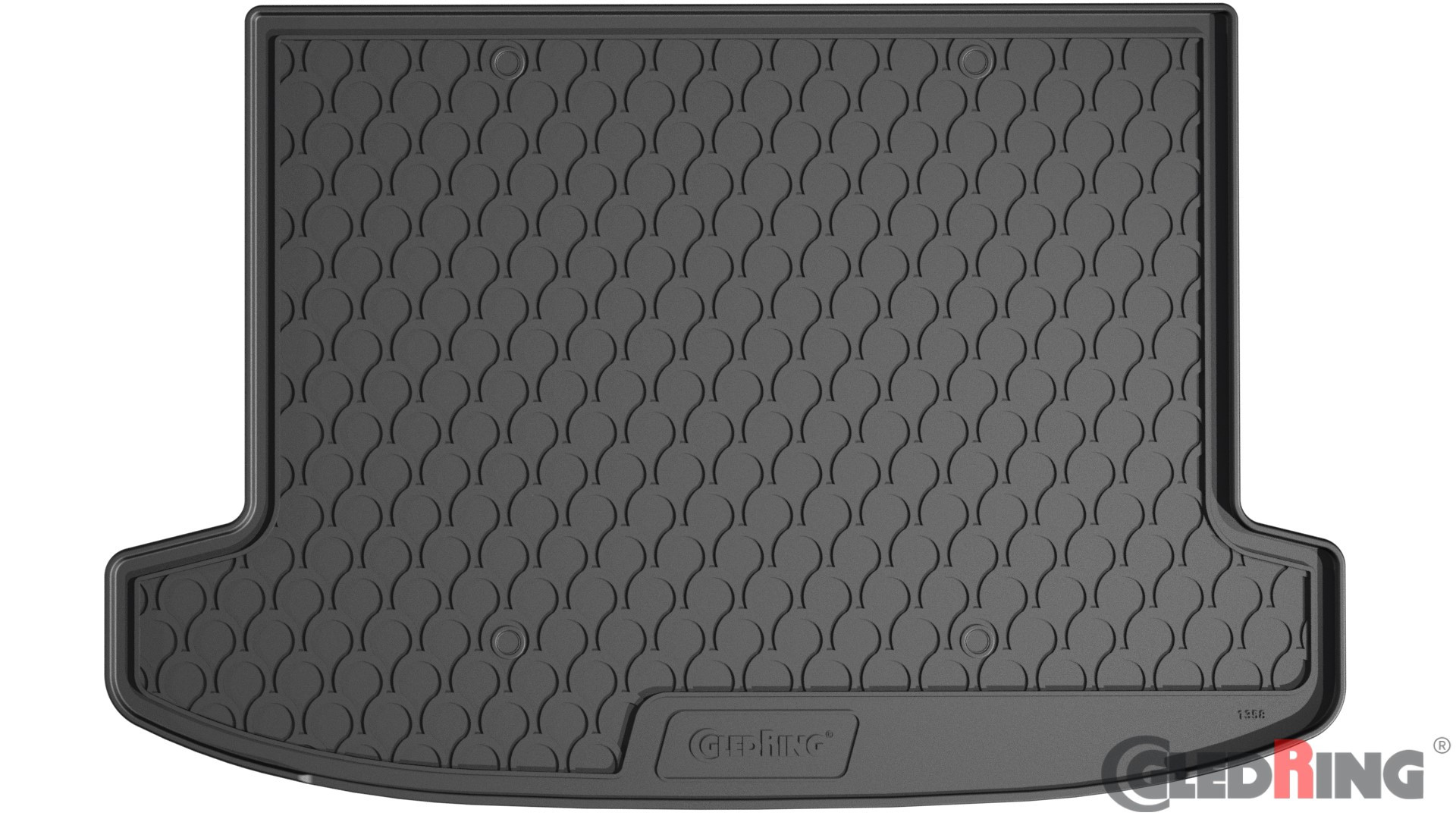 Original Gledring Premium Gummi Kofferraummatte - HYUNDAI Tucson MHEV (Oberer variabler Boden / mit Subwoofer) 2020->