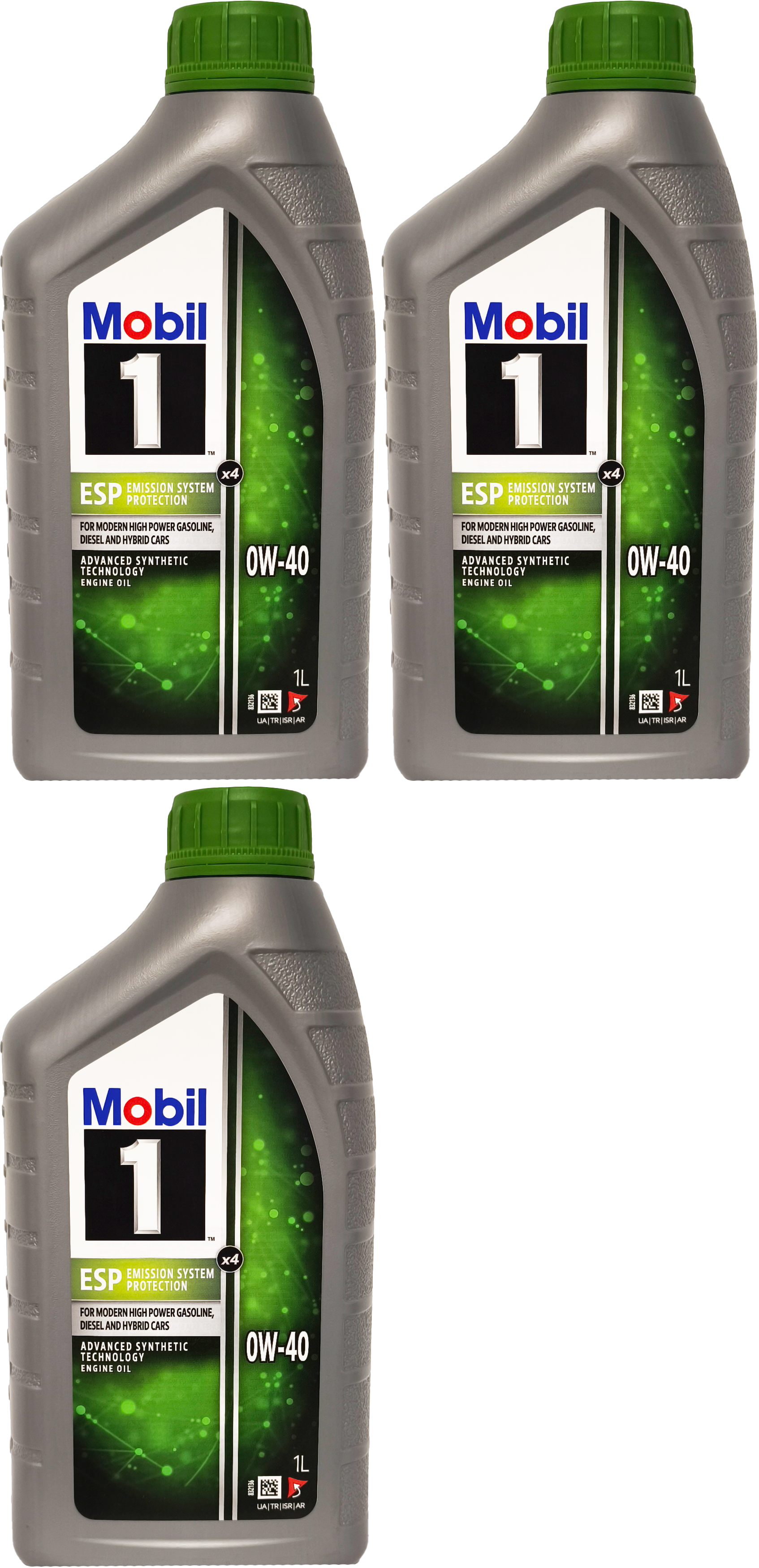 Mobil 1 ESP x4  0W-40 Motoröl 3x 1l = 3 Liter