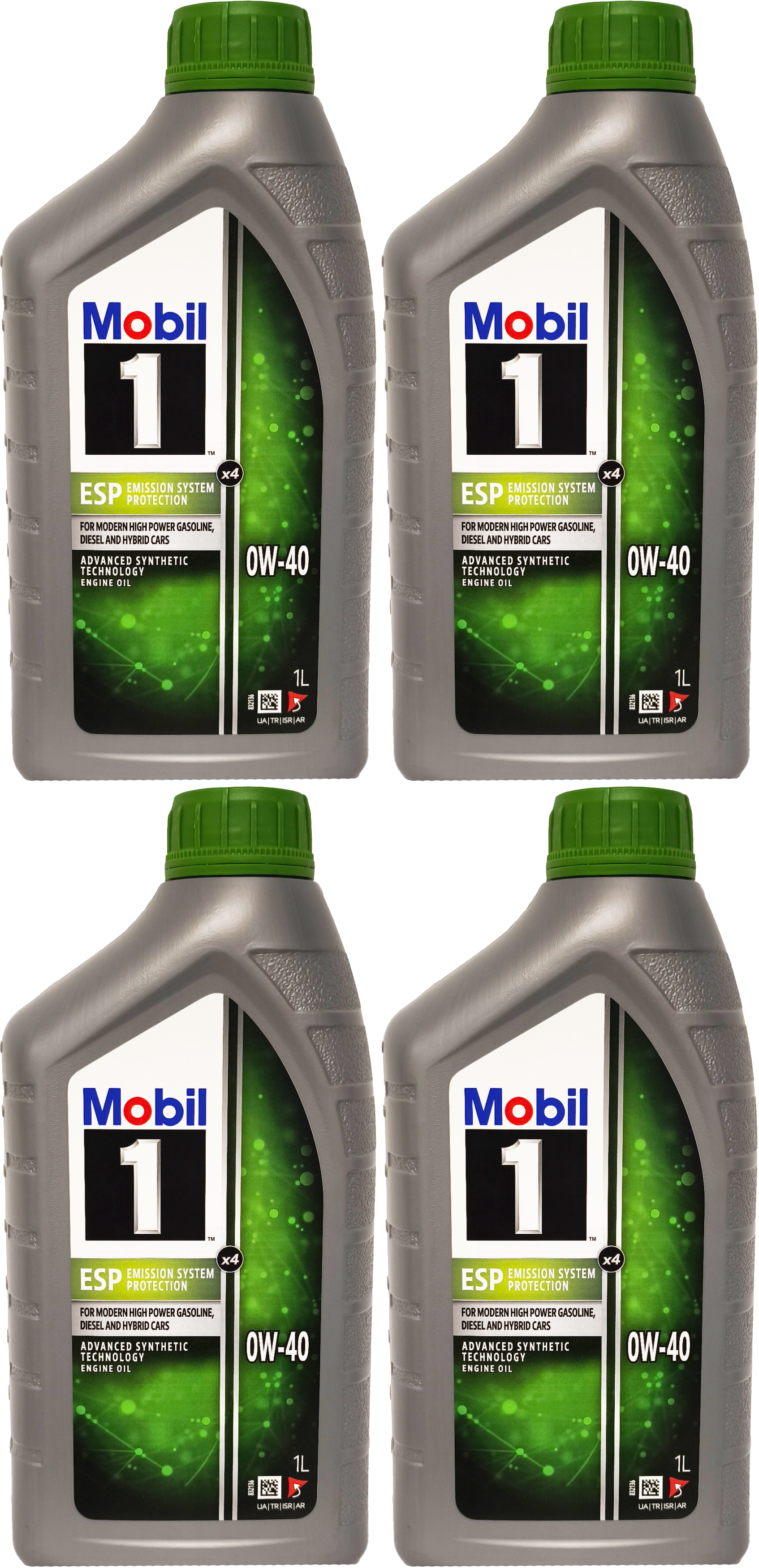 Mobil 1 ESP x4 0W-40 Motoröl 4x 1l = 4 Liter
