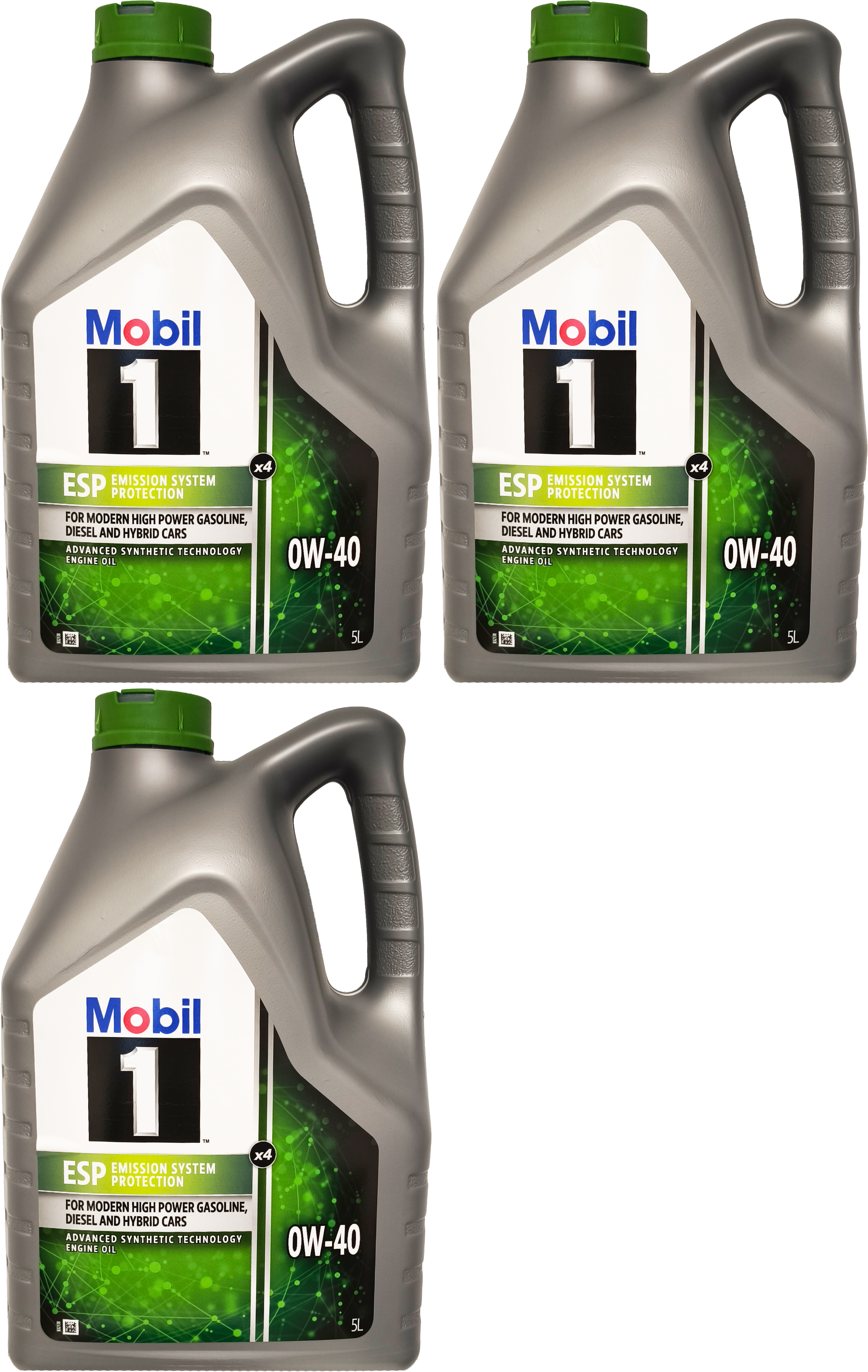 Mobil 1 ESP x4 0W-40 Motoröl 3x 5 = 15 Liter