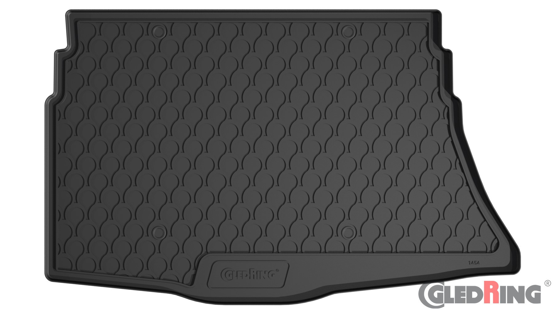 Original Gledring Premium Gummi Kofferraummatte - KIA Ceed HB (5-türig) 2012-2015 / -2018