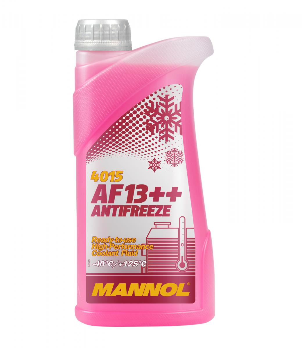 Mannol 4015 AF13++ Kühlerfrostschutz Fertigmischung -40° 1l Flasche