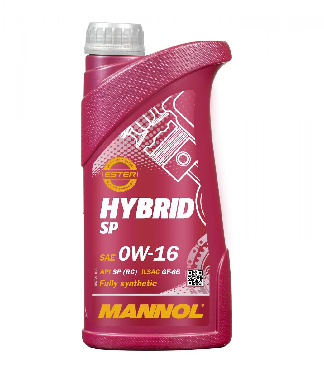 Mannol 7920 Hybrid SP 0W-16 synthetisches Motoröl 1l Flasche