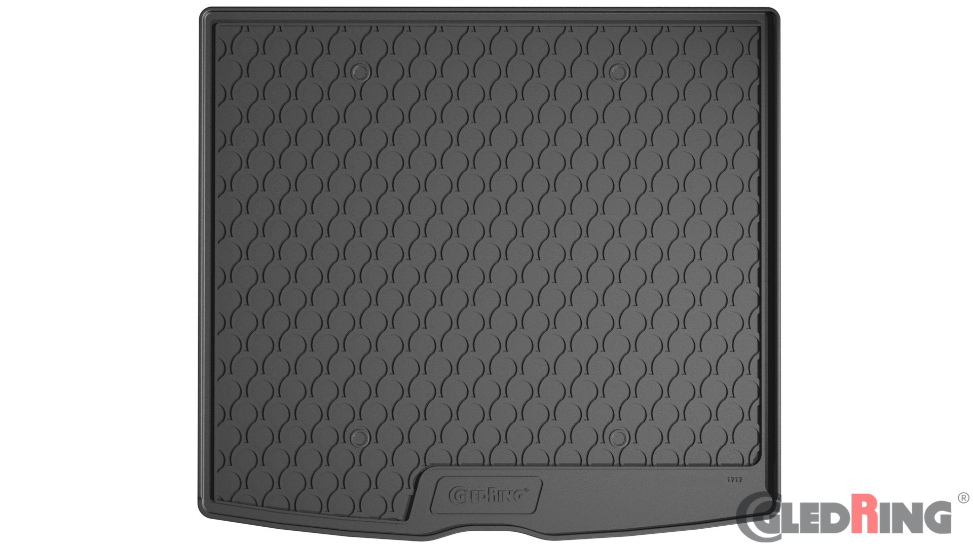 Original Gledring Premium Gummi Kofferraummatte - MERCEDES GLE W167 (5 Sitze) 02.2019->