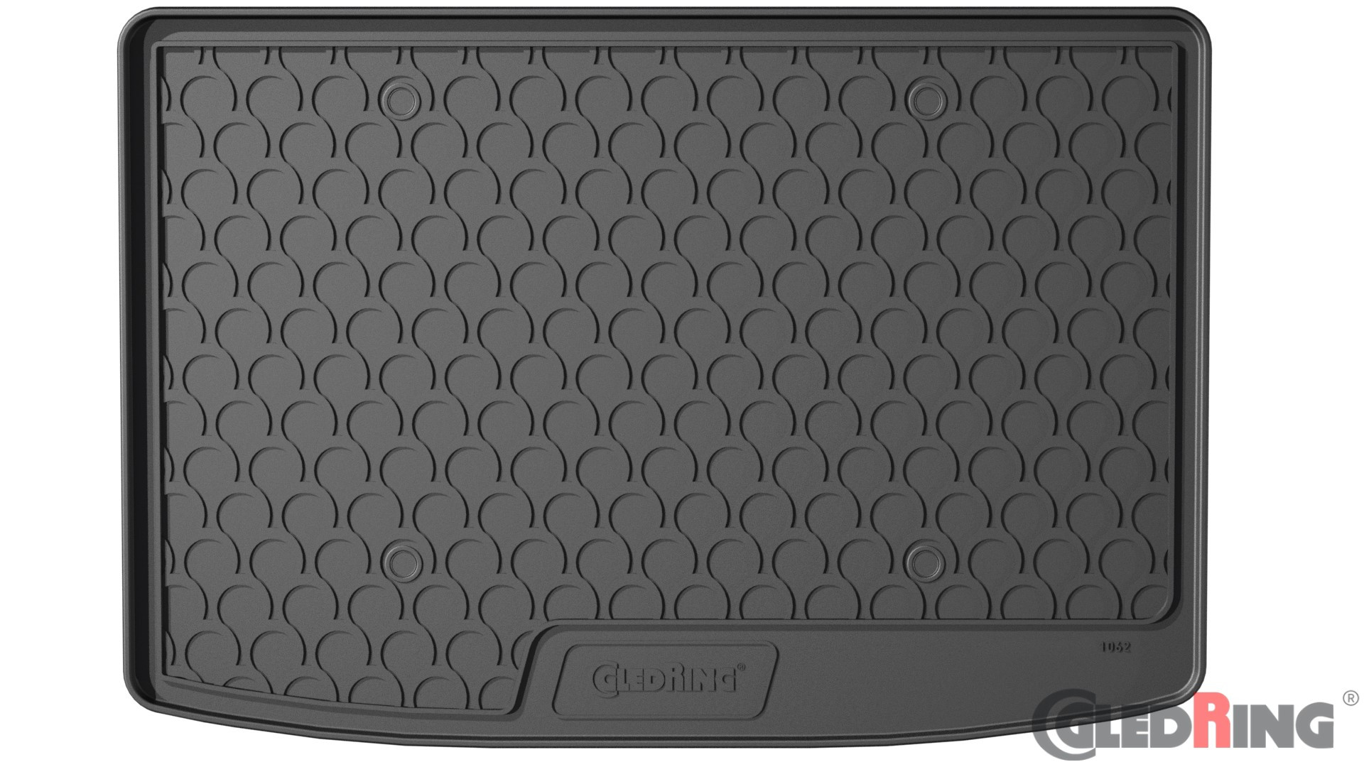 Original Gledring Premium Gummi Kofferraummatte - NISSAN Juke (Oberer variabler Boden) 12.2019->